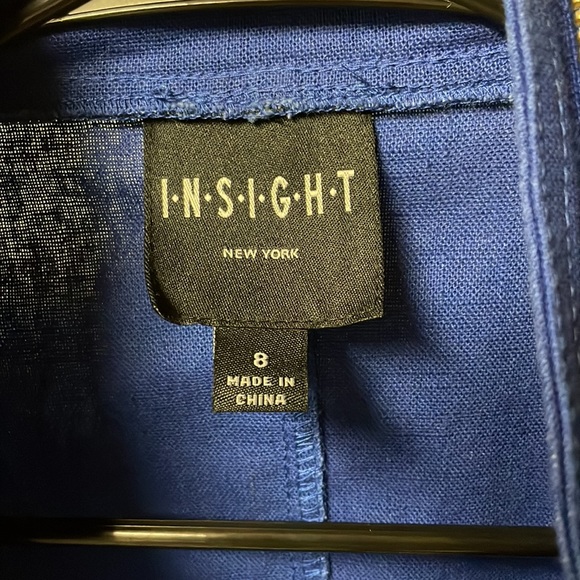 INSIGHT blazer with gold zippers - Picture 3 of 5